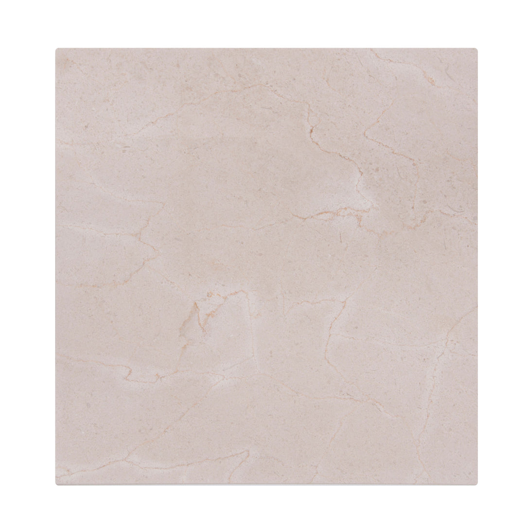 Cream Marfil 12-in x 12-in Polished Marble Floor and Wall Tiles(1-sq. ft/ Piece)