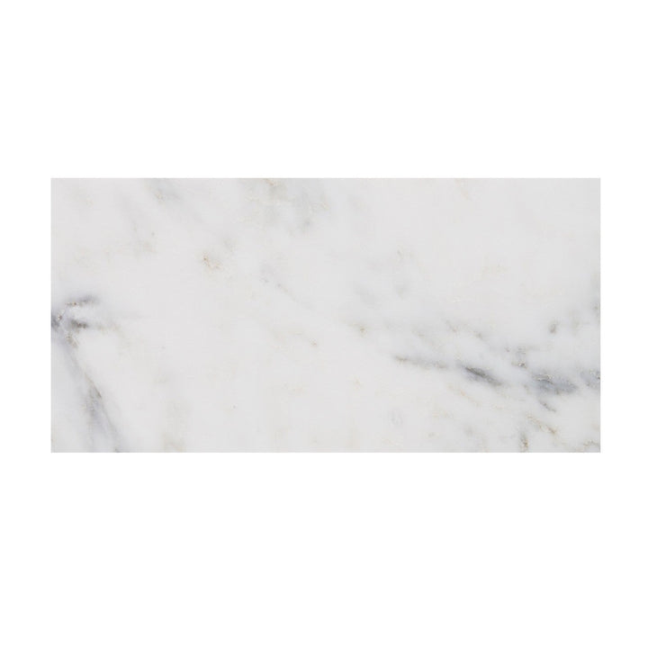 Oriental White Marble Floor and Wall Tiles - Sample (Product Shown is Full Size)