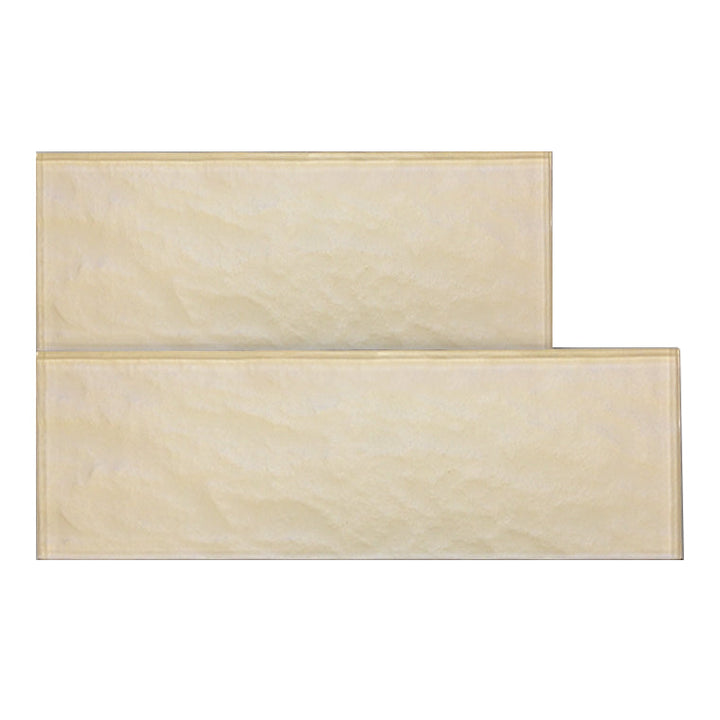 Champagne 4-in x 12-in Glass Wall Tiles(0.33-sq. ft/ Piece)