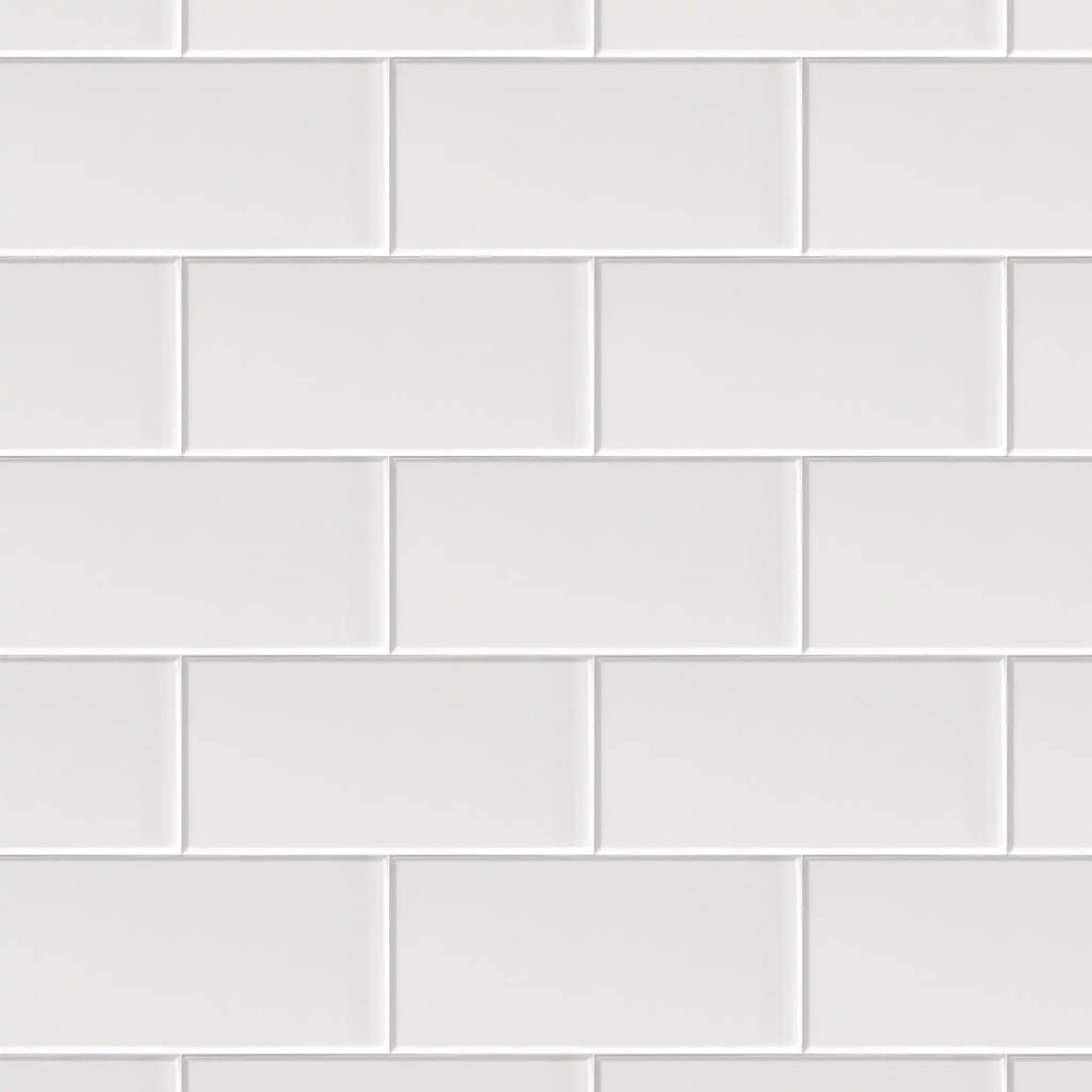 Ice Block Glass Wall Tiles - Sample (Product Shown is Full Size)