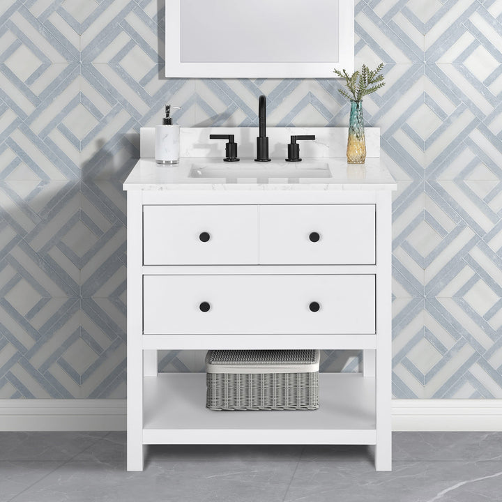 Encino Single Vanity Set