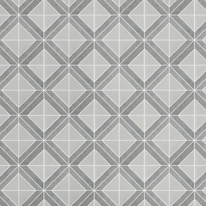Rubik Cube Pattern Marble Mosaic Floor and Wall Tile - Sample (Product Shown is Full Size)
