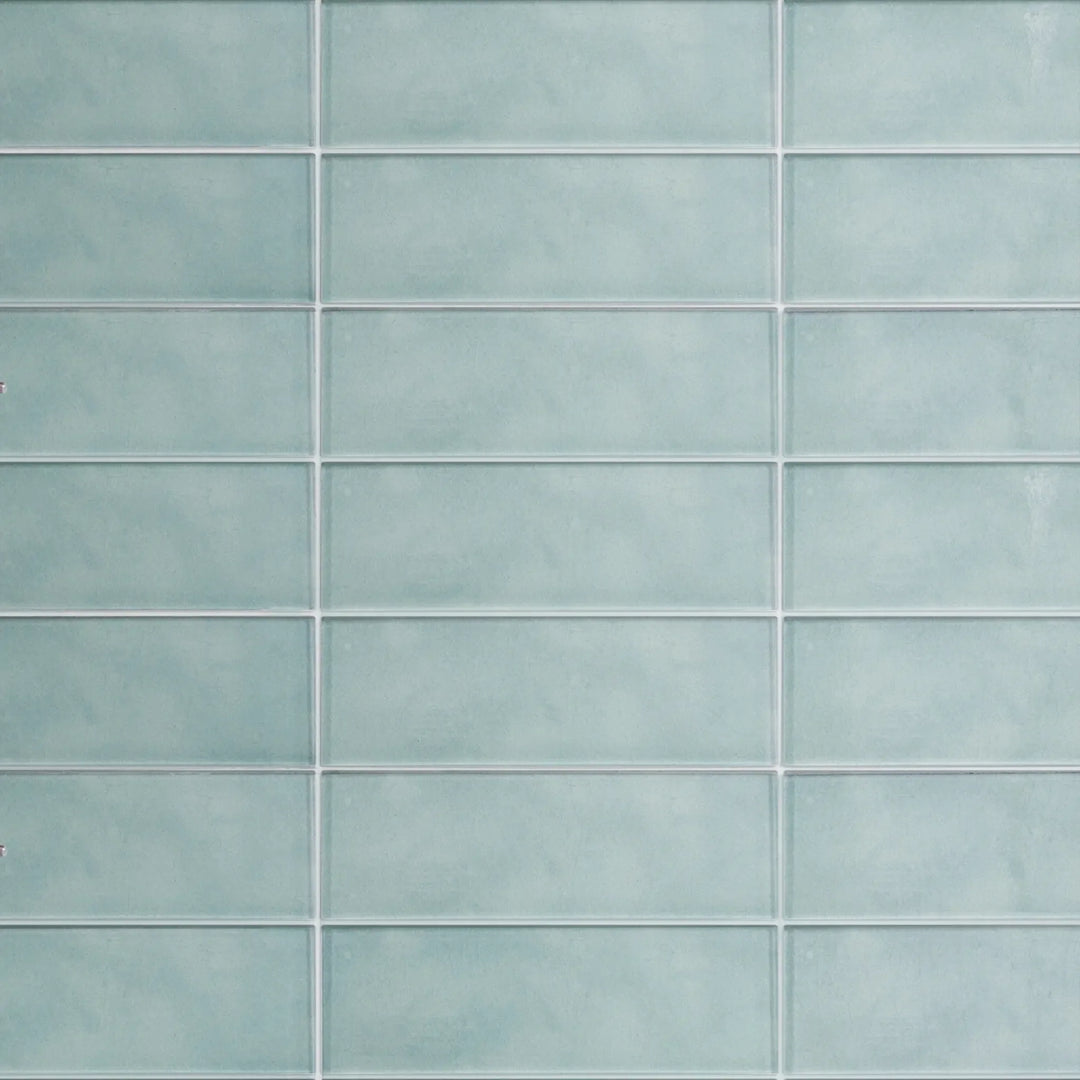 Light Blue 3-in x 9-in Glass Tile(0.19-sq. ft/ Piece)