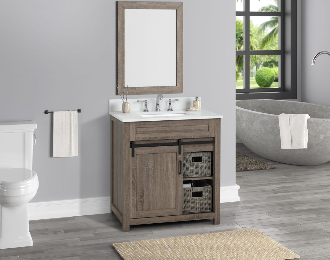Dolly Farm Barn Vanity without Top