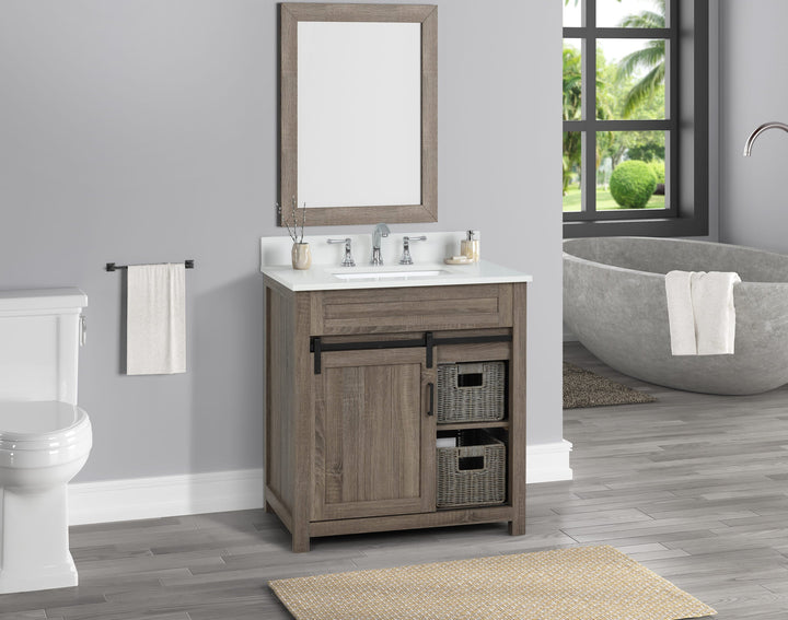 Dolly Farm Barn Vanity without Top