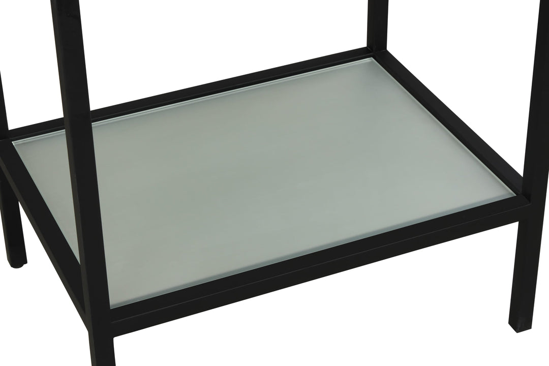 Vaia 24" Bathroom Vanity Set with Natural Marble Top