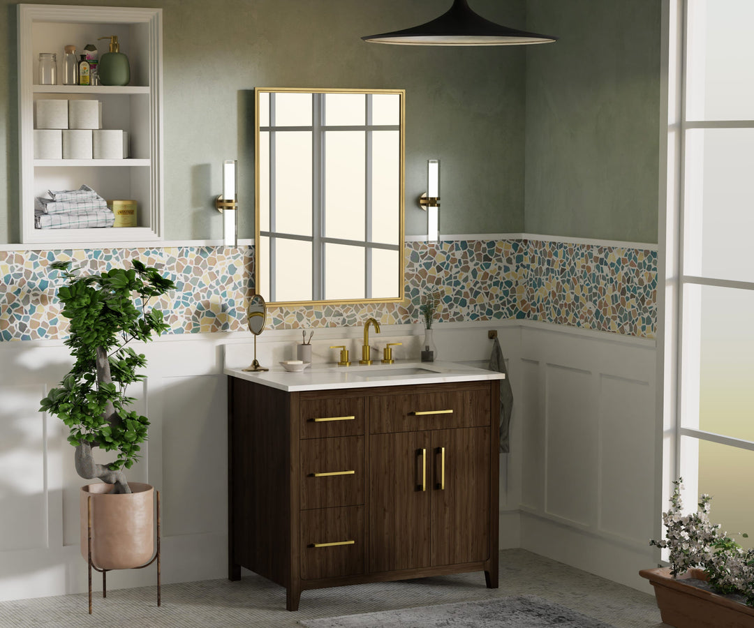 Warner Single Vanity Set