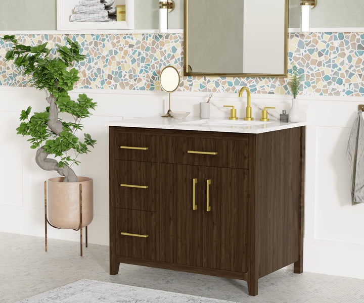 Warner Single Vanity Set