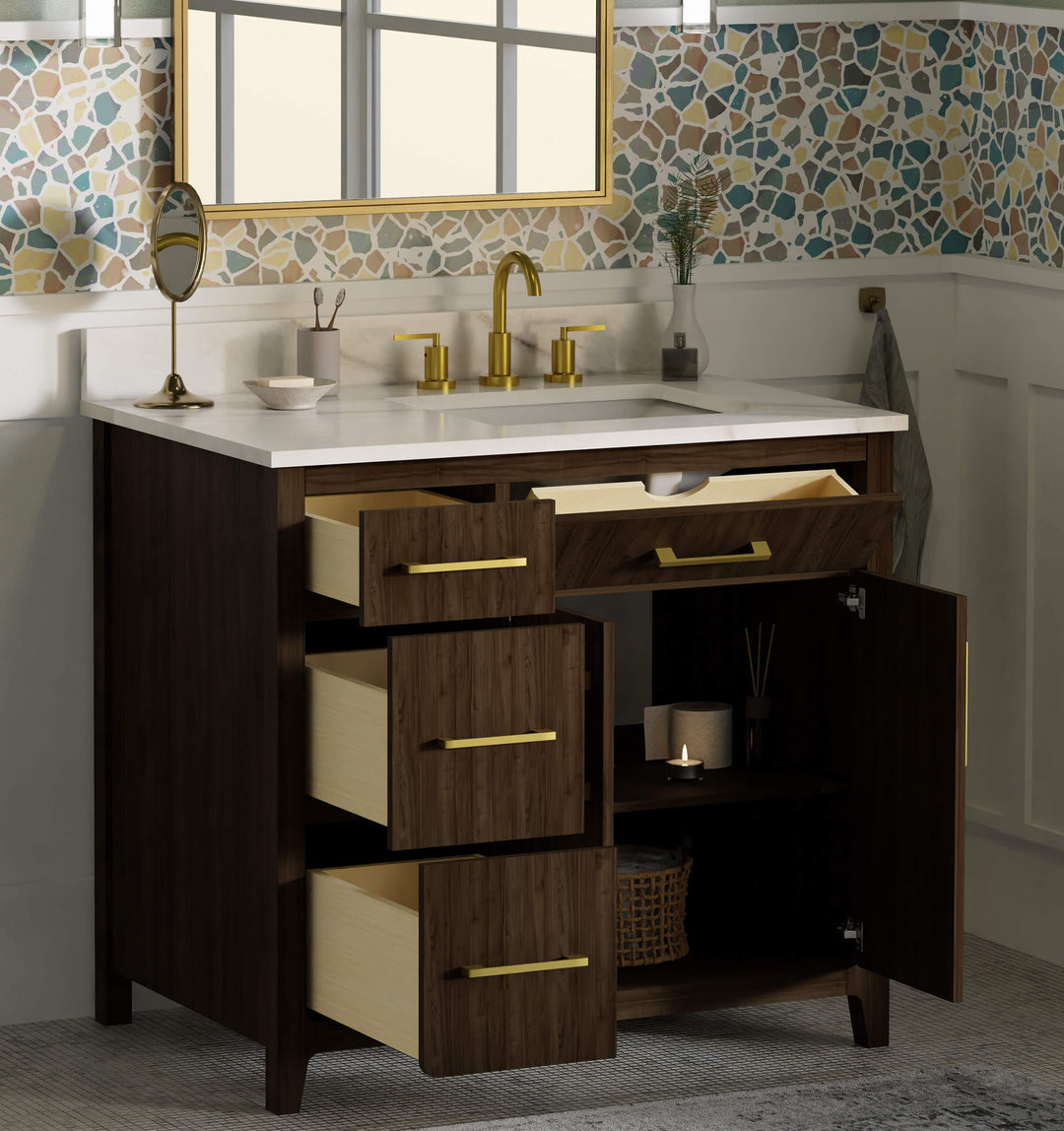 Warner Single Vanity Set