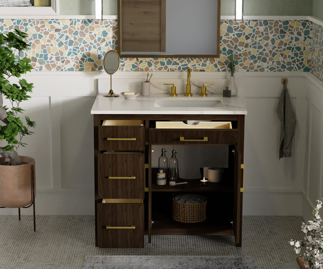 Warner Single Vanity Set