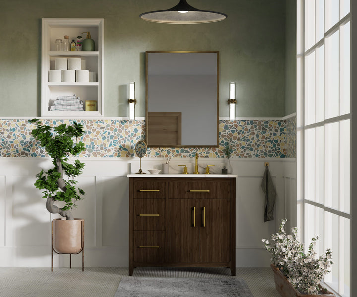 Warner Single Vanity Set