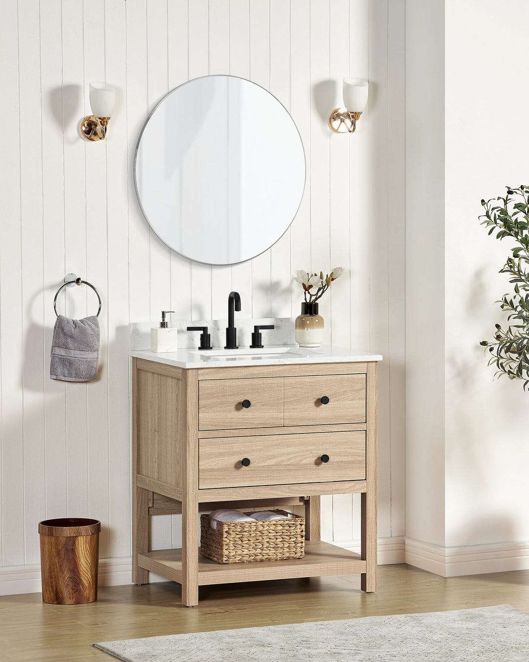 Encino Single Vanity Set