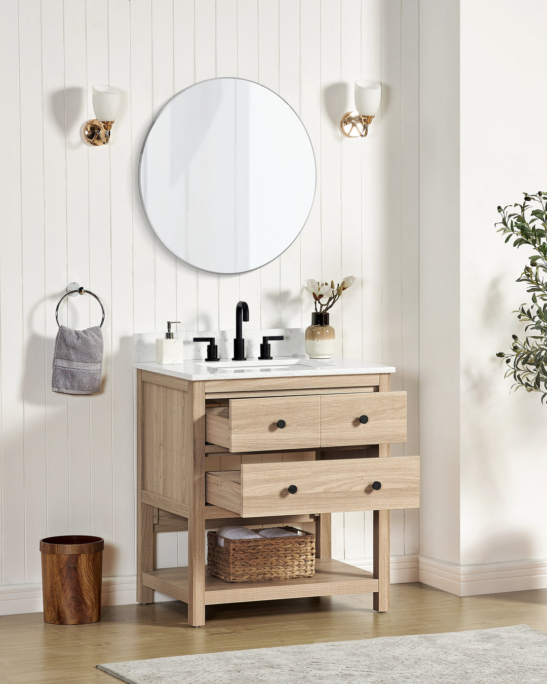 Encino Single Vanity Set
