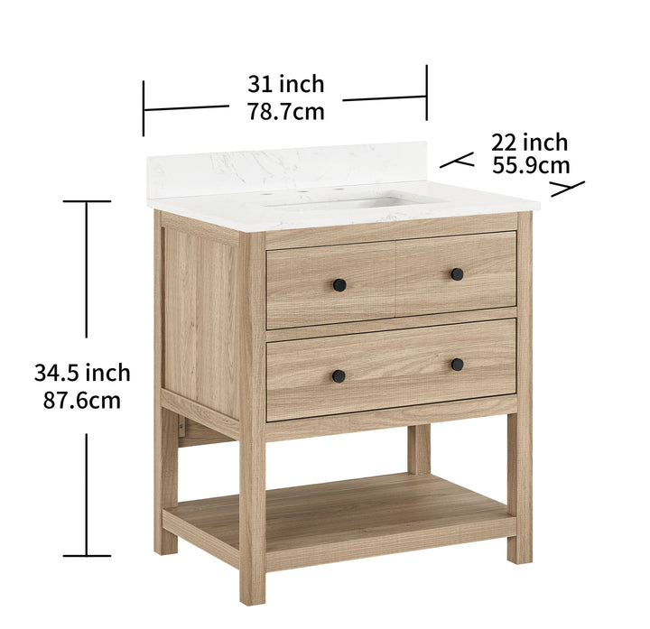 Encino Single Vanity Set