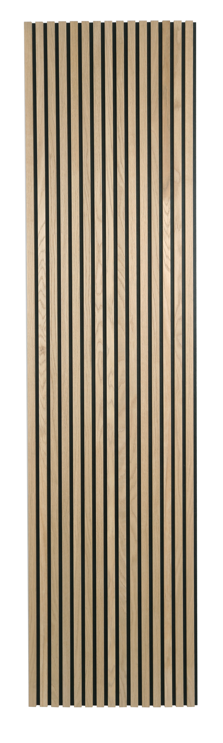 24-in x 94-1/2-in Acoustic Wood Slat Wall Panel - Natural Oak(16-sq. ft/ Piece)