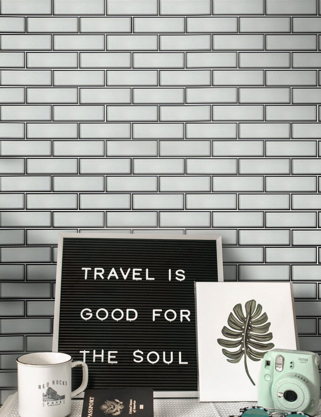 Champagne Glass Mosaic with Silver Metallic Trim 12-in x 12-in Glass Mosaic Wall Tile(1-sq. ft/ Piece)