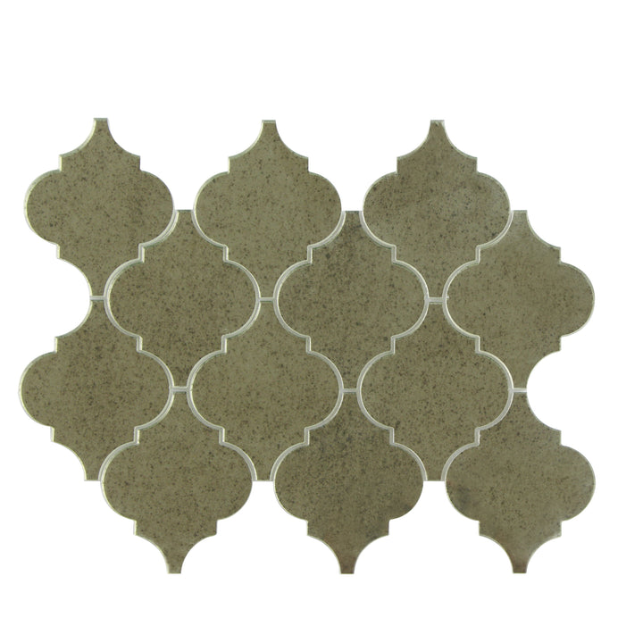 Lantern Antique Mirror 12-in x 9-in Glass Mosaic Wall Tile(0.75-sq. ft/ Piece)