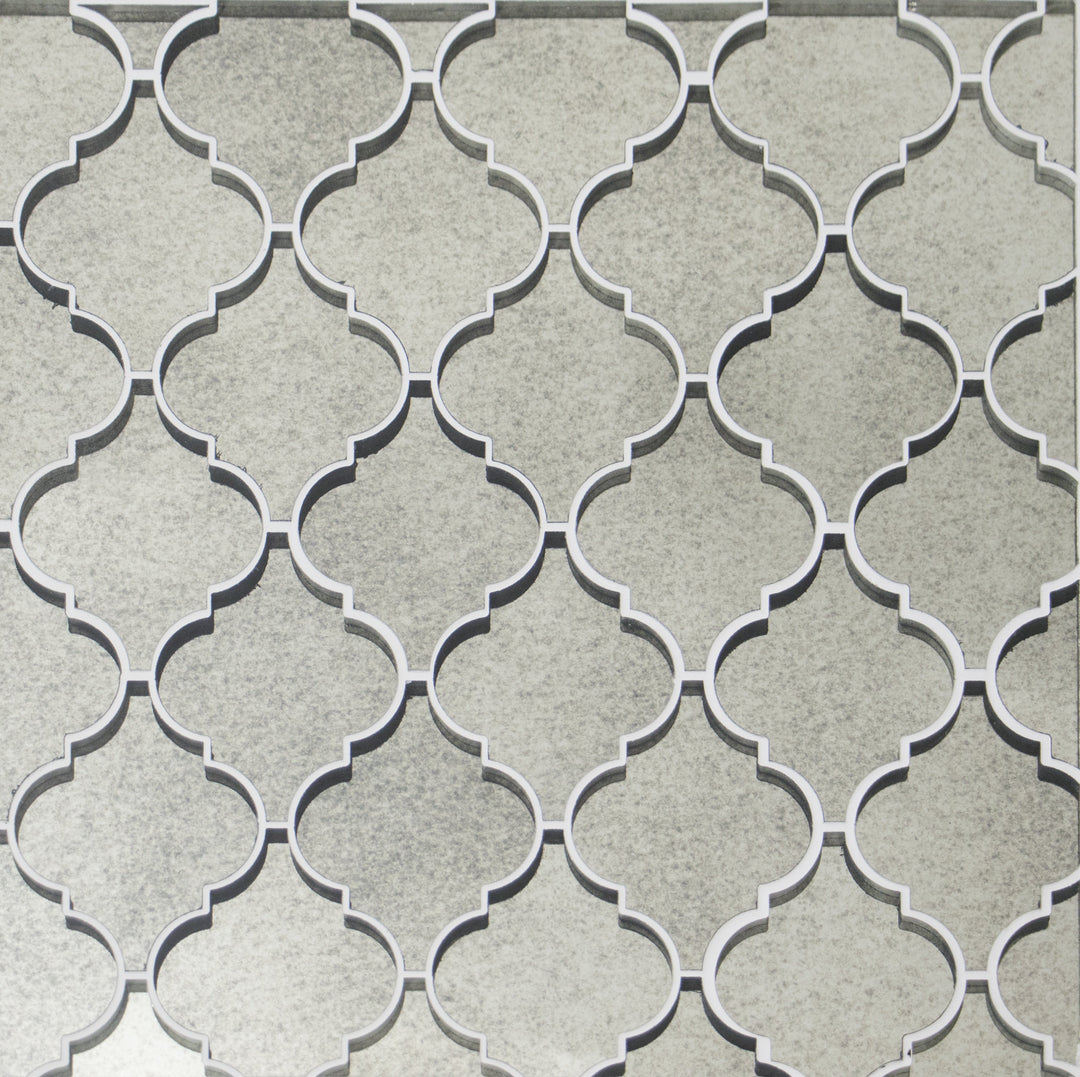 Lantern Antique Mirror 12-in x 9-in Glass Mosaic Wall Tile(0.75-sq. ft/ Piece)