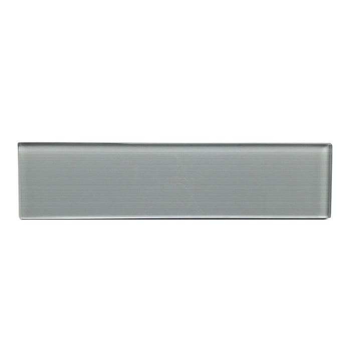 Space Linen Gray 3-in x 12-in Glass Wall Tile(0.25-sq. ft/ Piece)