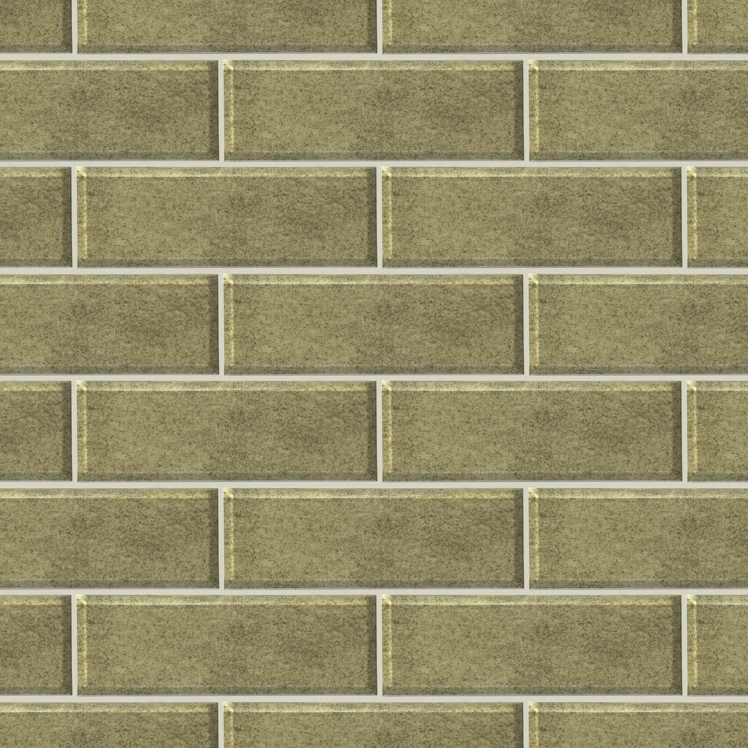 Antique Mirror Beveled Glass Mosaic Wall  Tile - Sample (Product Shown is Full Size)