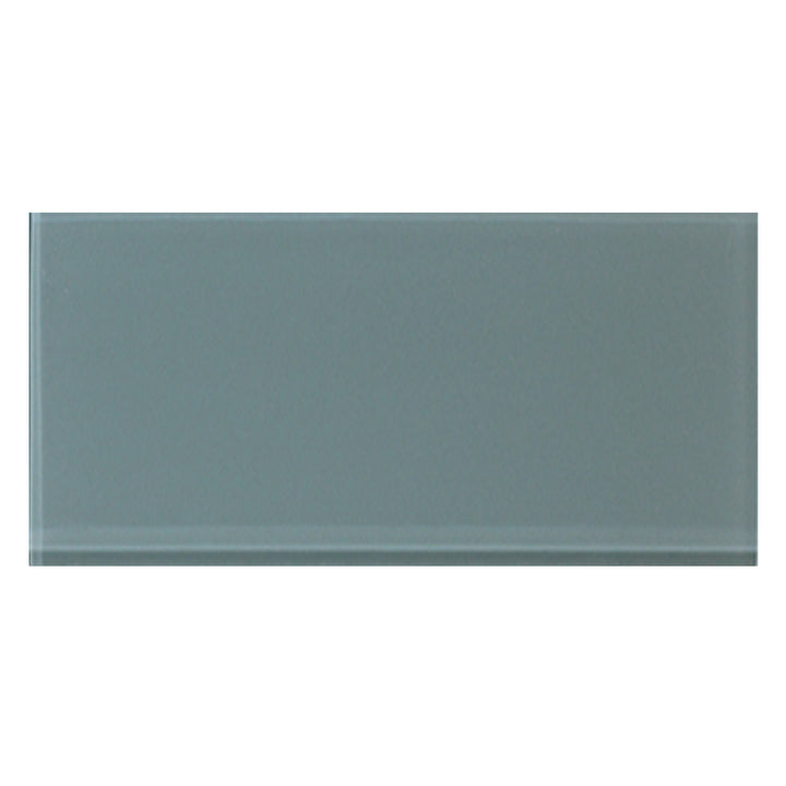 Azure Sea Block 3-in x 6-in Glass Wall Tile(0.13-sq. ft/ Piece)