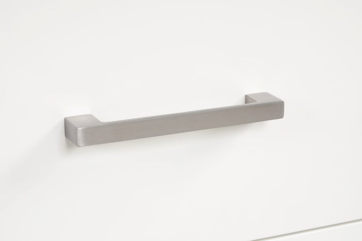 Luton 48" double Vanity With Crystal White Engineered Stone Top