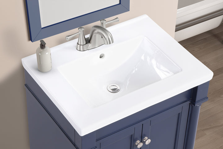Torino 24" Bathroom Vanity in Navy Blue