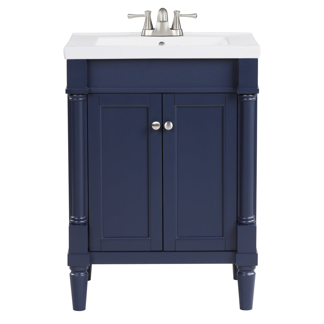 Torino 24" Bathroom Vanity in Navy Blue
