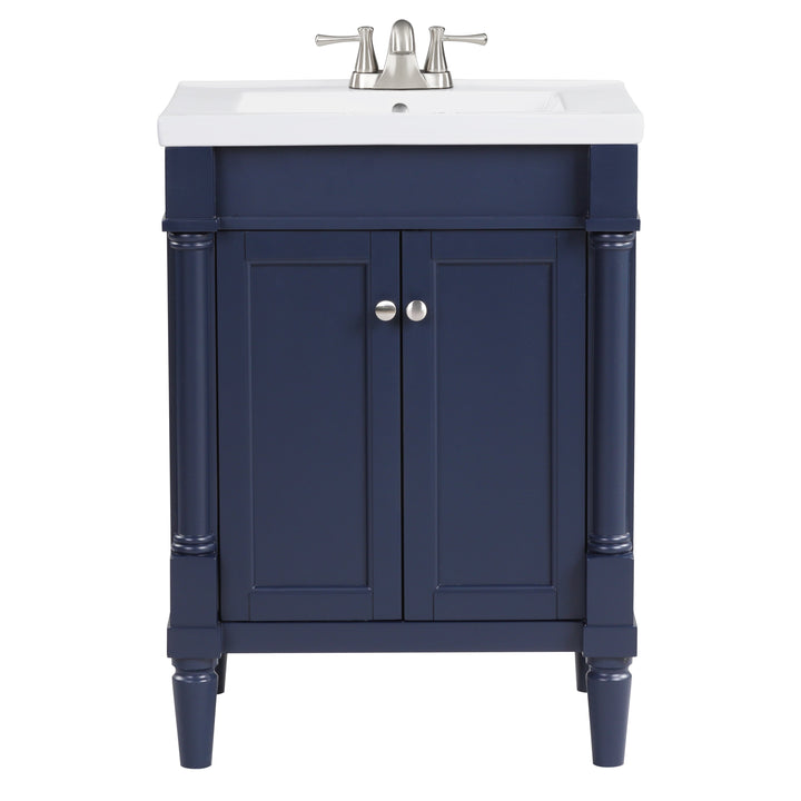 Torino 24" Bathroom Vanity in Navy Blue