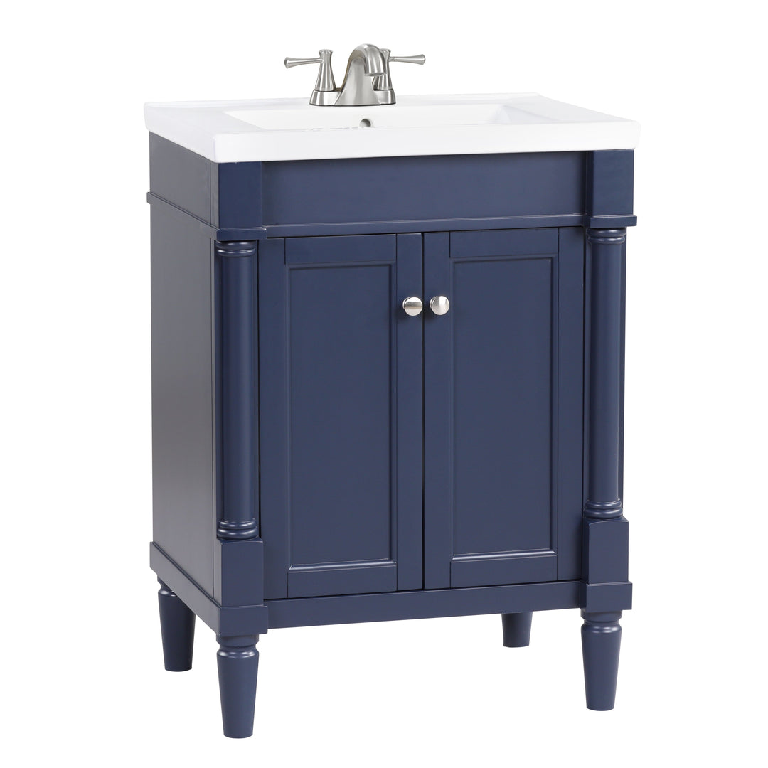 Torino 24" Bathroom Vanity in Navy Blue