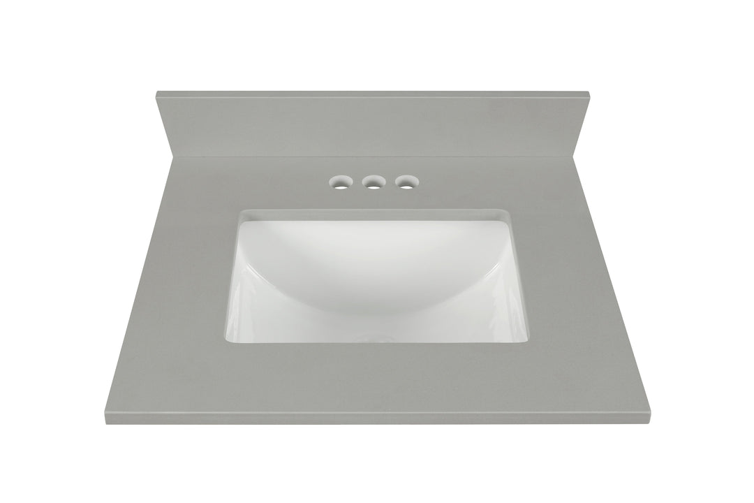 Earth Gray Quartz Vanity Top