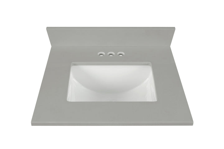 Earth Gray Quartz Vanity Top