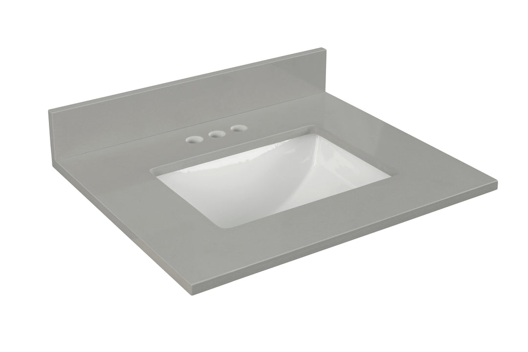 Earth Gray Quartz Vanity Top