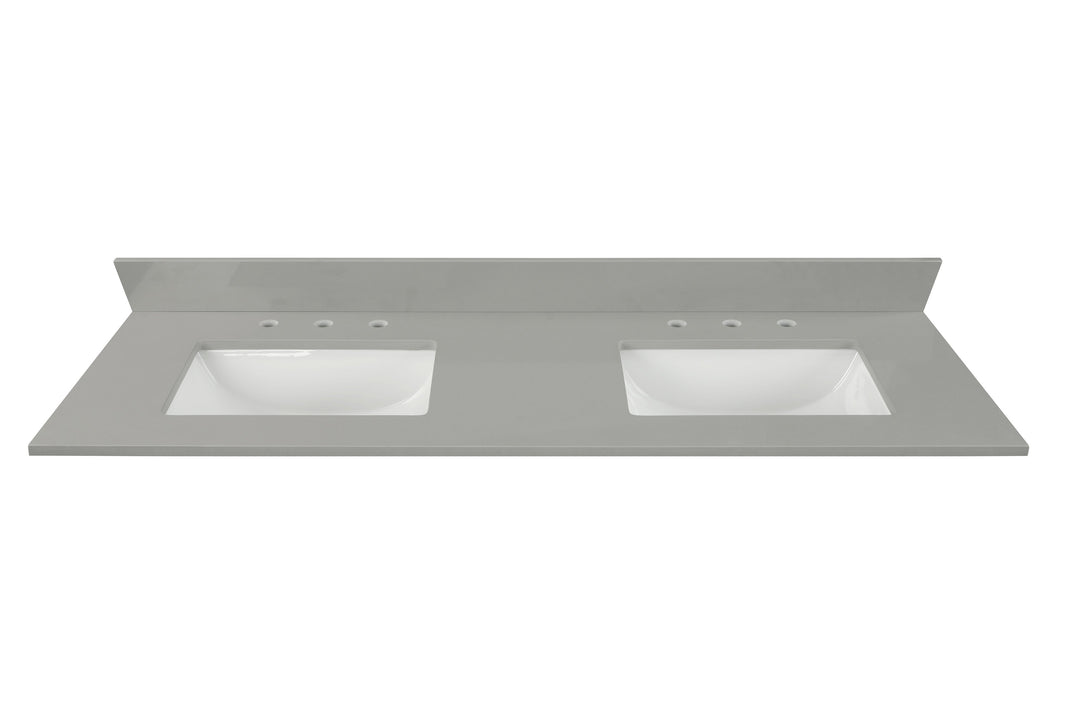 Earth Gray Quartz Vanity Top