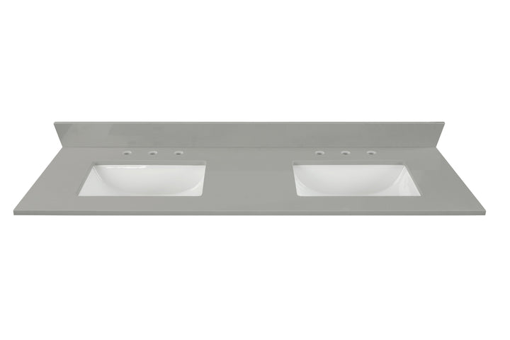 Earth Gray Quartz Vanity Top