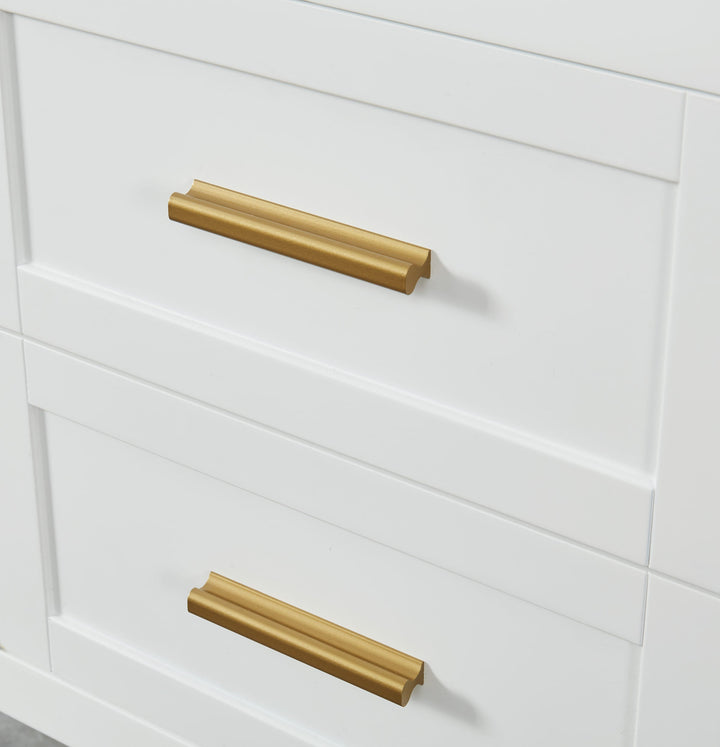 Ralph 48" Wall Mounted Vanity with Palissandro Blue Marble Top