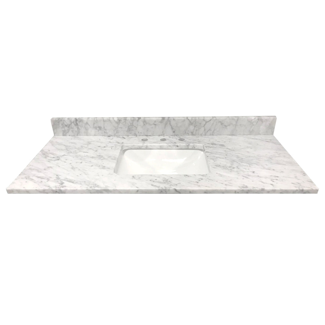Premium Carrara Marble Vanity Top