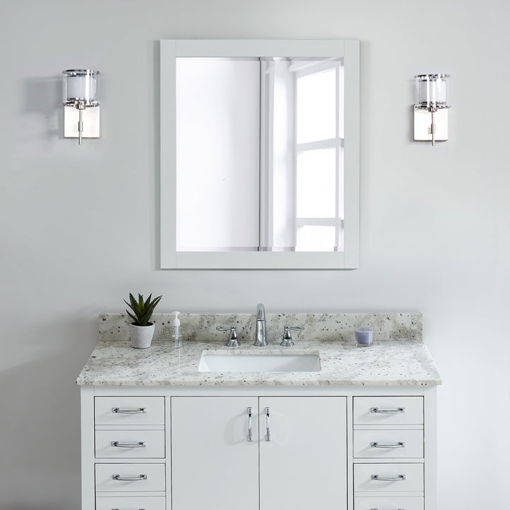 Glacier White Granite Vanity Top