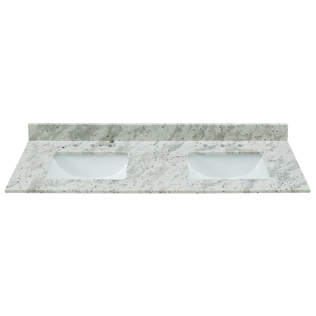 Glacier White Granite Vanity Top