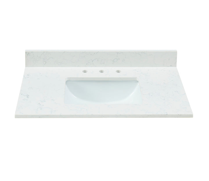 Carrara Quartz Vanity Top