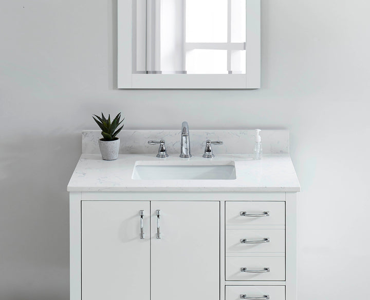Carrara Quartz Vanity Top