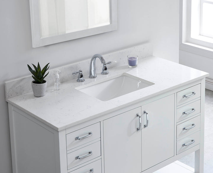 Carrara Quartz Vanity Top