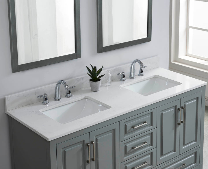 Carrara Quartz Vanity Top